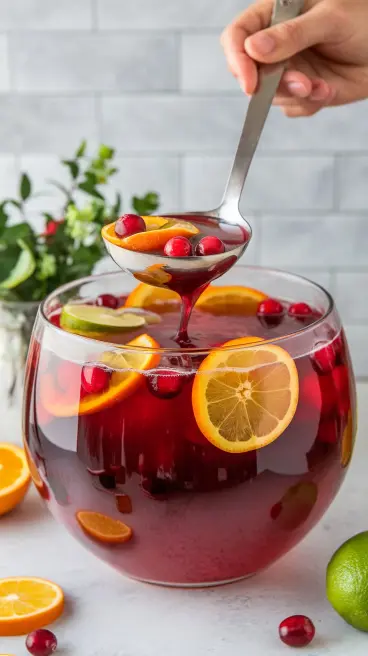 Christmas Punch Recipe: The Ultimate Holiday Drink 2 Step-by-Step Instructions for Christmas Punch