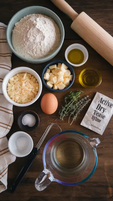 Italian Herbs and Cheese Bread: A Savory Delight for Every Meal 5 Italian Herbs and Cheese Bread - Ingredients for Italian Herbs and Cheese Bread