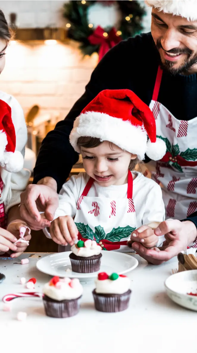 Santa Belly Cupcakes 8 Santa Belly Cupcakes