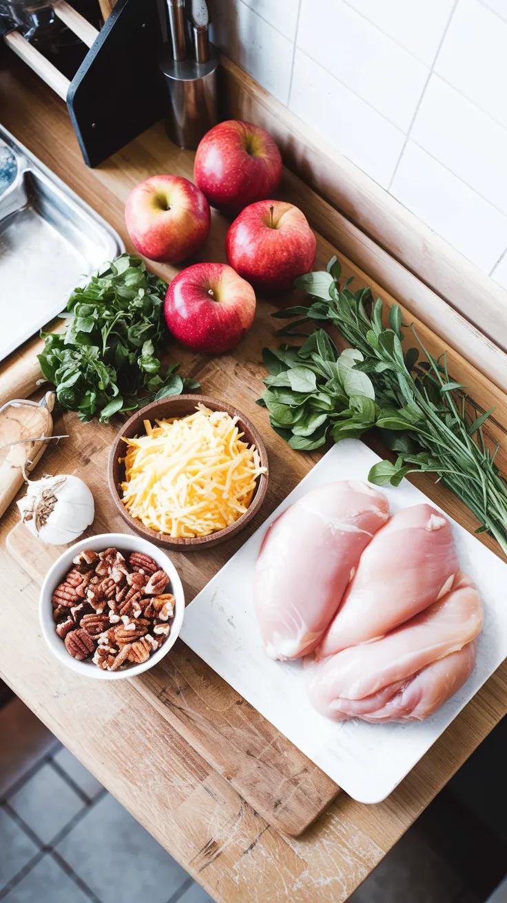 Apple Stuffed Chicken Breasts 4 Apple Stuffed Chicken Breasts (3)
