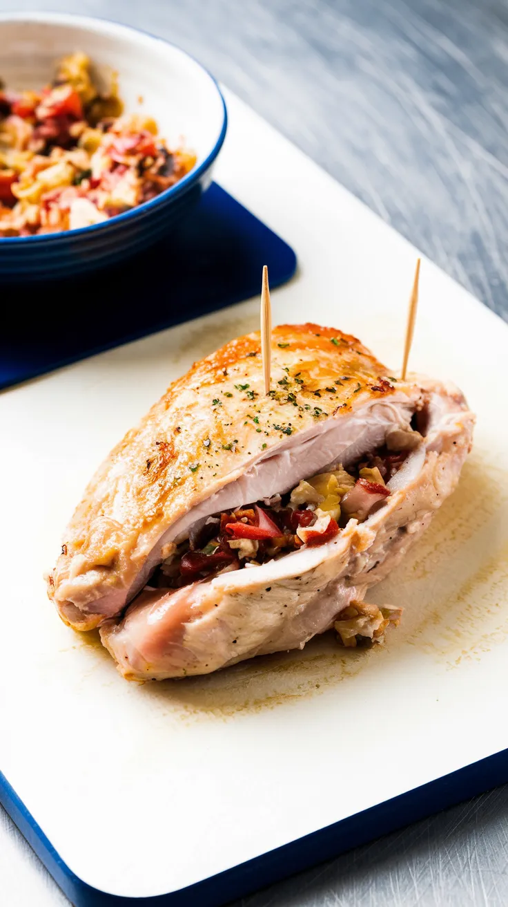 Apple Stuffed Chicken Breasts 6 Apple Stuffed Chicken Breasts