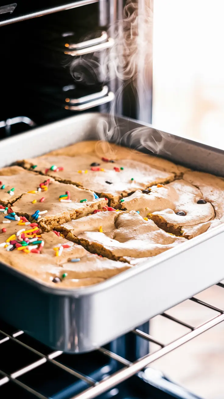 Cake Batter Blondies with Marshmallow Buttercream 10 Cake Batter Blondies with Marshmallow Buttercream