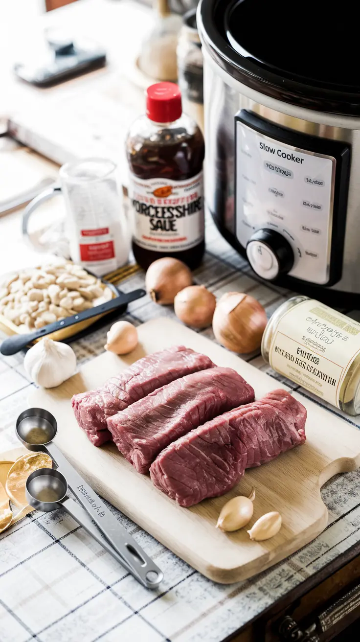 Easy Slow Cooker Beef Tips 2 Easy Slow Cooker Beef Tips