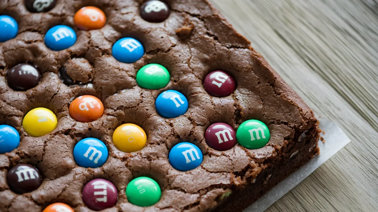 M&M’s Brownies 15 M&M’s Brownies