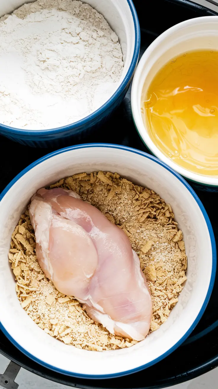 Ritz Cracker Chicken 7 Ritz Cracker Chicken