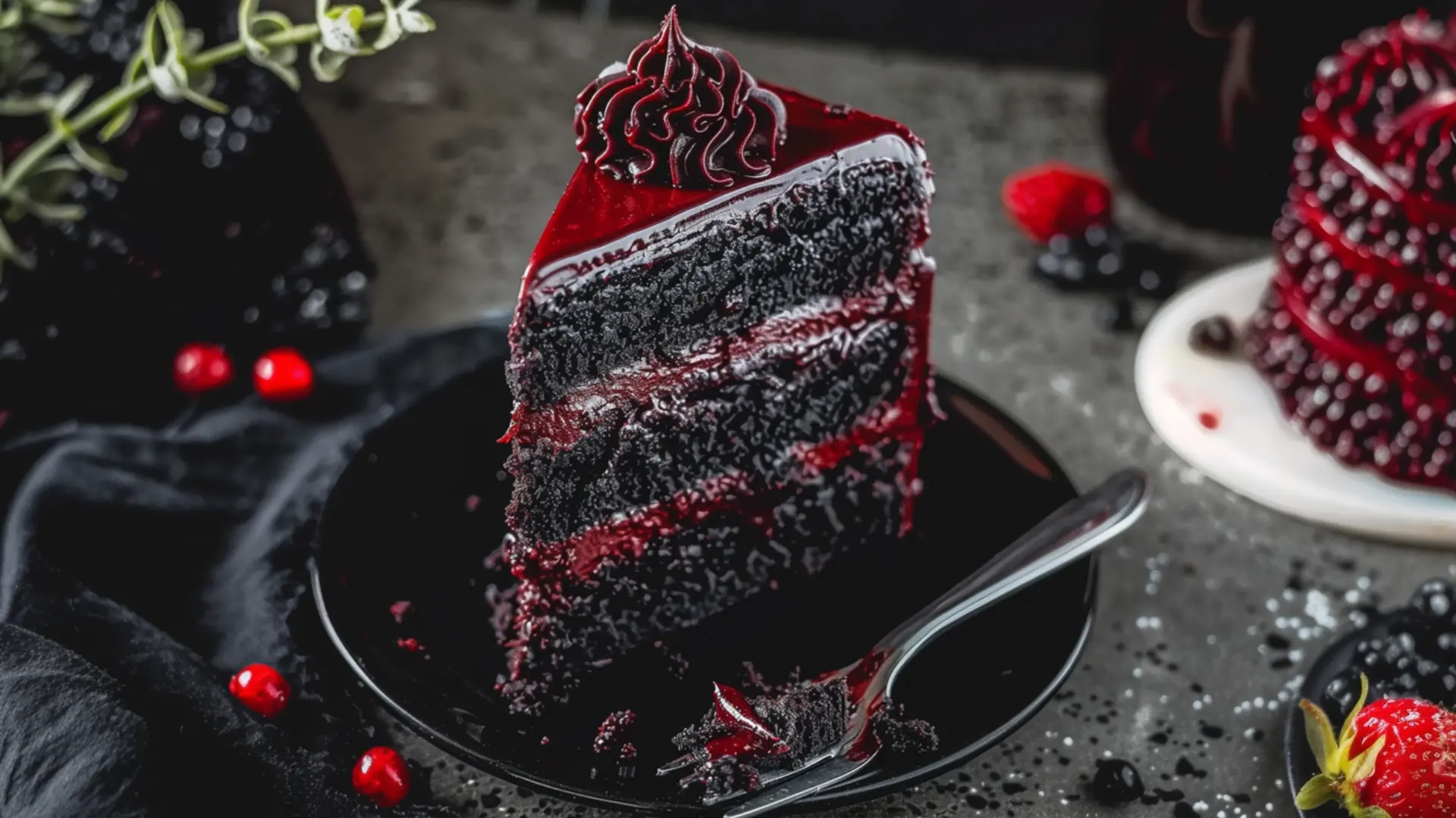 The Forbidden Black Velvet Cake Everyone Craves 7 Black Velvet Cake with Red Icing