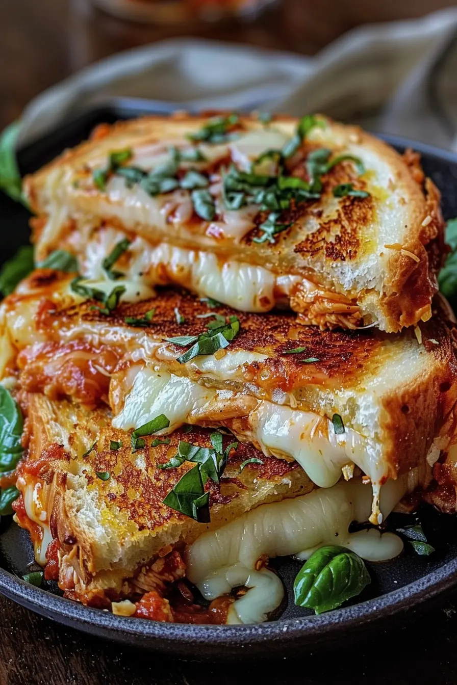 Chicken Parmesan Grilled Cheese 6 Chicken Parmesan Grilled Cheese